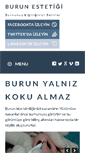 Mobile Screenshot of burunestetigifiyatlari.web.tr